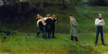  1897 Pintura Art%C3%ADstica - el duelo 1897 Ilya Repin